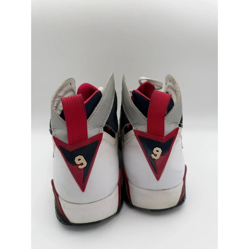 Nike Air Jordan 7 Retro Olympic 2012 White Gold Obsidian 304775-135 Mens 10.5